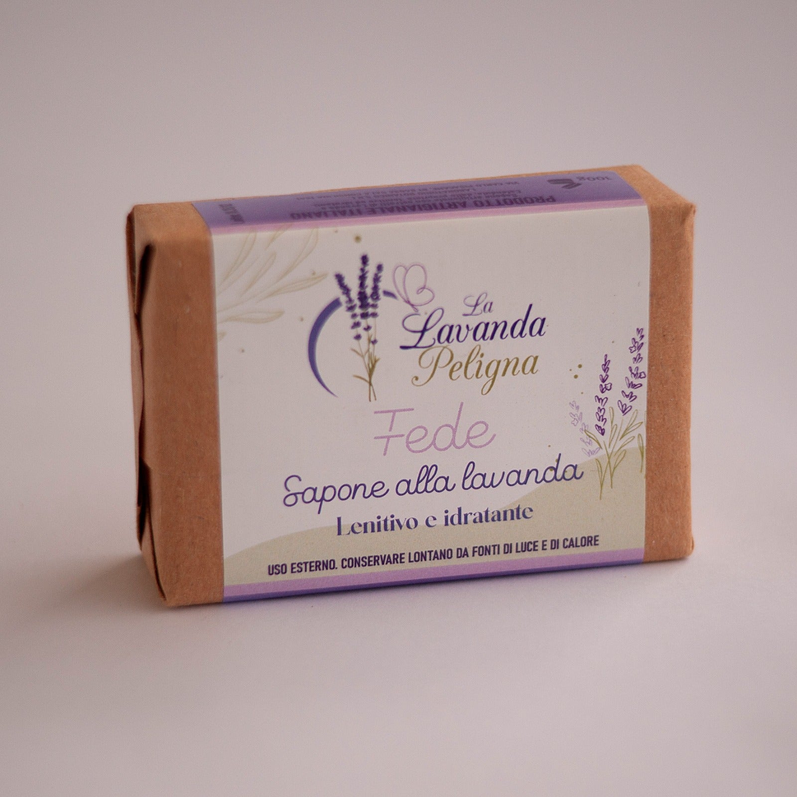 Sapone artigianale Fede lavanda e calendula